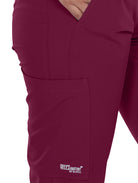 Grey's Anatomy Signature Olivia Female 6-Pocket Scrub Pants ⚡⚡⚡-25% OFF✨ | Wine