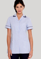 Nurses Uniform Tunic 401B with Concealed Buttons + Square Collar | NAVY