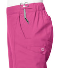 W123 WOMENS FLAT FRONT CARGO PANT | HOT PINK