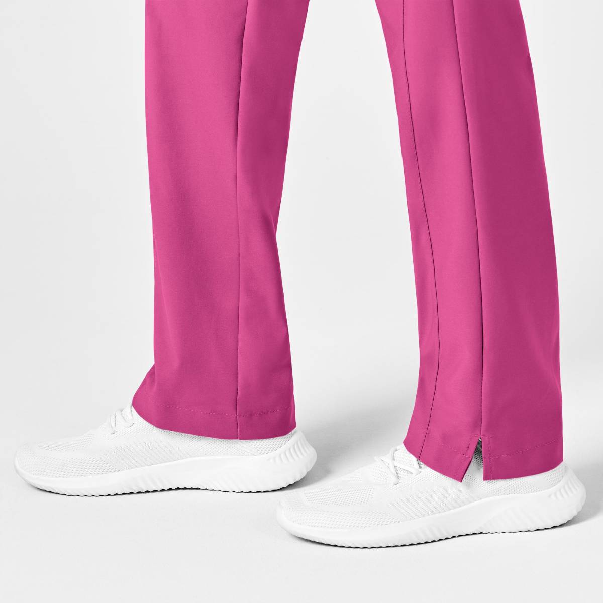 W123 WOMENS FLAT FRONT CARGO PANT | HOT PINK