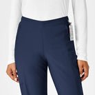 W123 WOMENS FLAT FRONT CARGO PANT | Navy