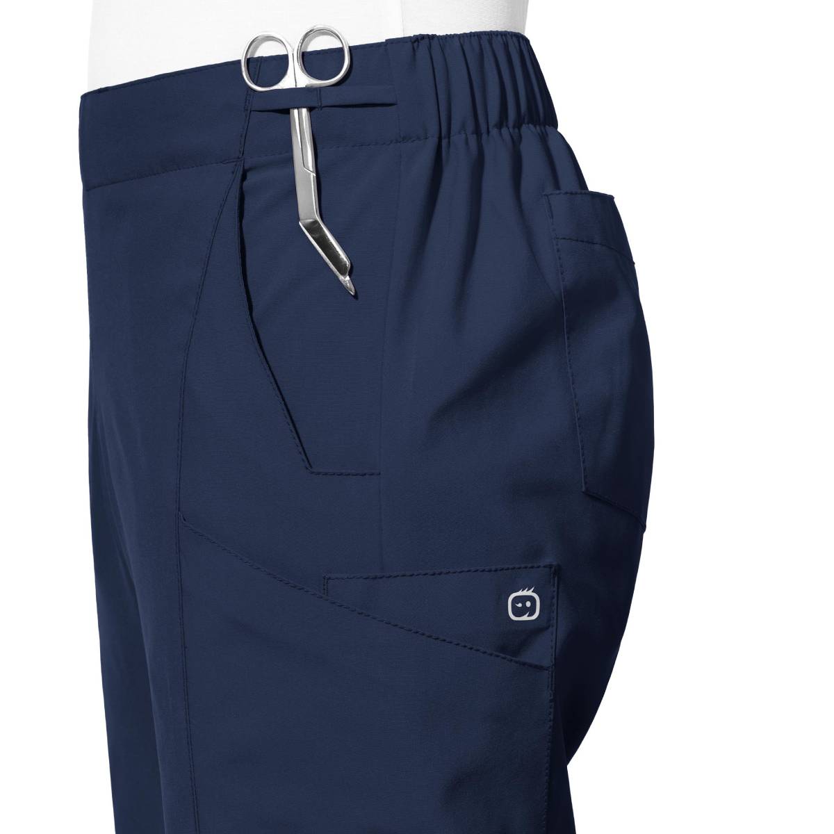 W123 WOMENS FLAT FRONT CARGO PANT | NAVY