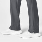 W123 WOMENS FLAT FRONT CARGO PANT | Pewter Grey