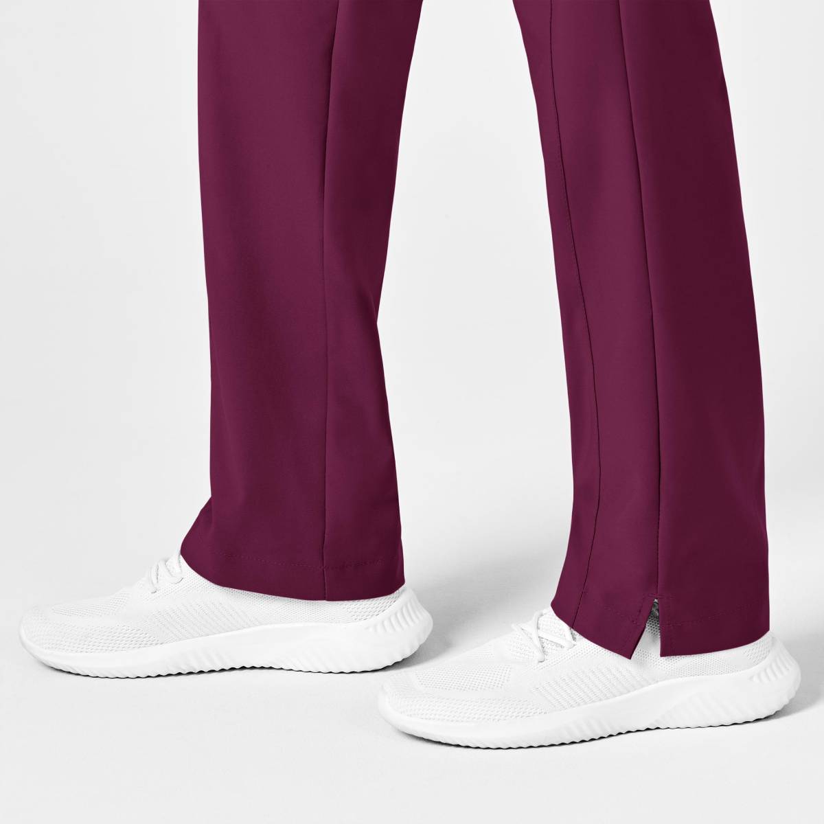 W123 WOMENS FLAT FRONT CARGO PANT | Wine