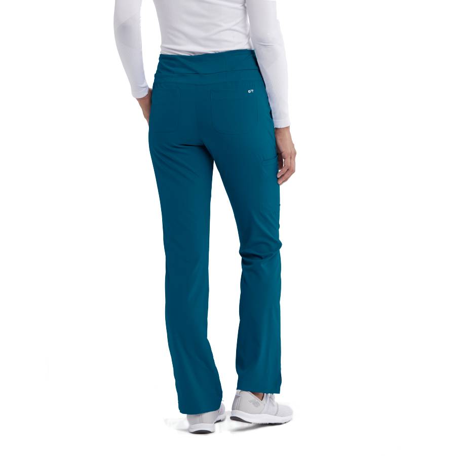 Barco One Female 5 Pocket Knitwaist Cargo Trousers  | Bahama