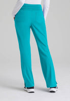 Barco One Female 5 Pocket Knitwaist Cargo Trousers  | Teal