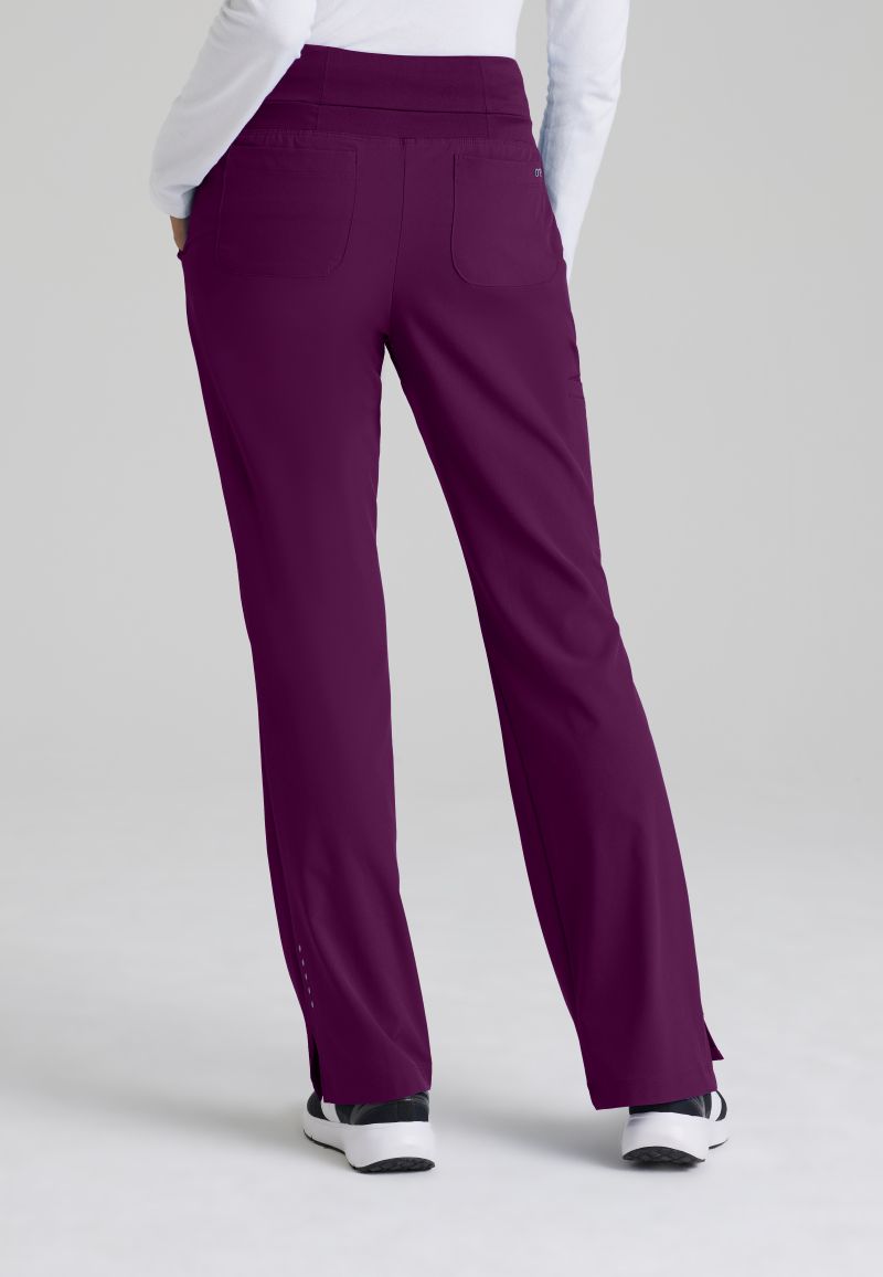 Barco One Female 5 Pocket Knitwaist Cargo Trousers | Wine