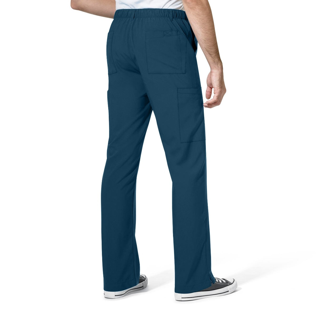 W123 MEN'S FLAT FRONT CARGO PANTS - CARIBBEAN  | Bahama