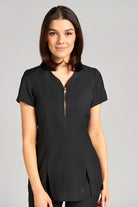 ALEX BEAUTY TUNIC | BLACK