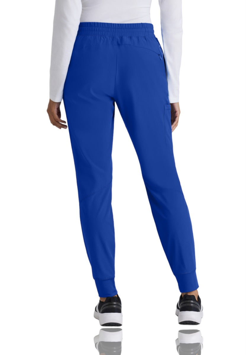 Barco One Drawstring Female Jogger Style Scrub Trousers | New Royal