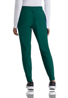 Barco One Drawstring Female Jogger Style Scrub Trousers | Hunter Green