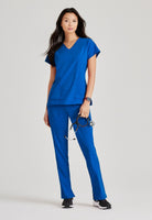 Barco Unify 4-Pocket V-Neck Scrub Top | ROYAL BLUE