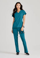 Barco Unify 4-Pocket V-Neck Scrub Top | Bahama