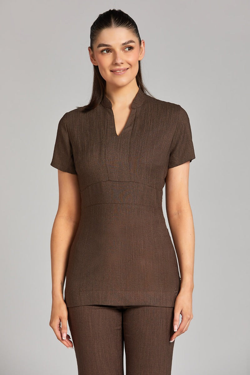 CARA TUNIC | BROWN LINEN