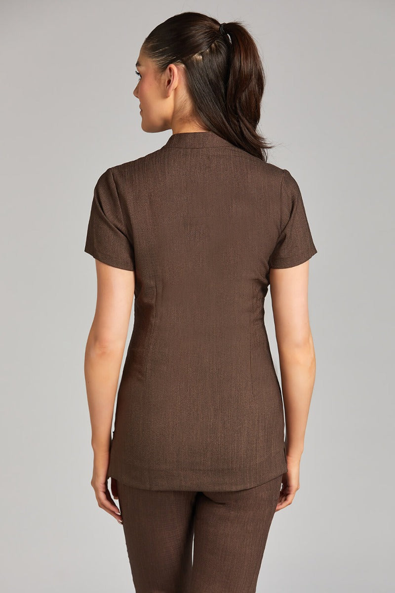 CARA TUNIC | BROWN LINEN