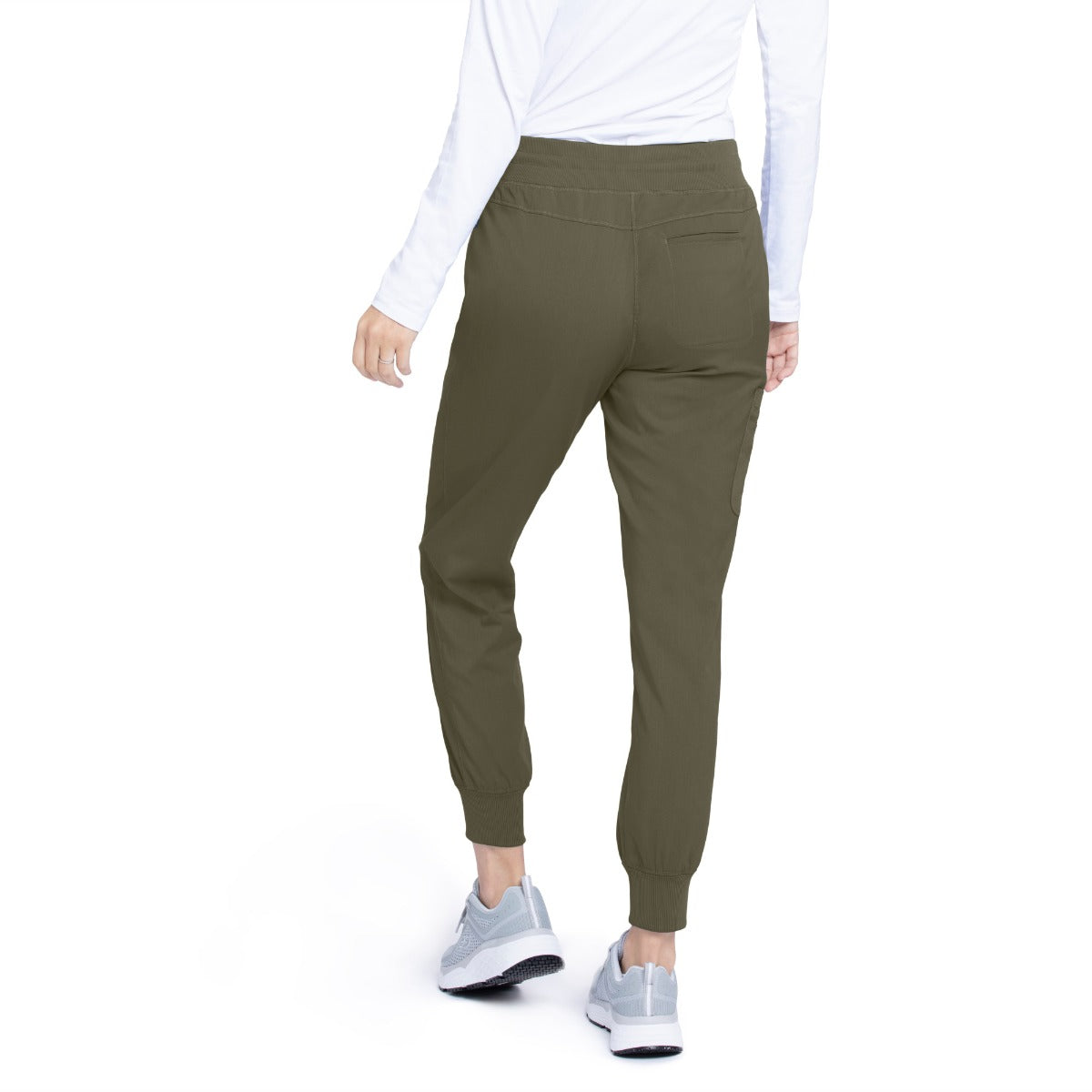 Grey's Anatomy Eden Women's 5-Pocket Cargo Jogger Scrub Pant  | OLIVE