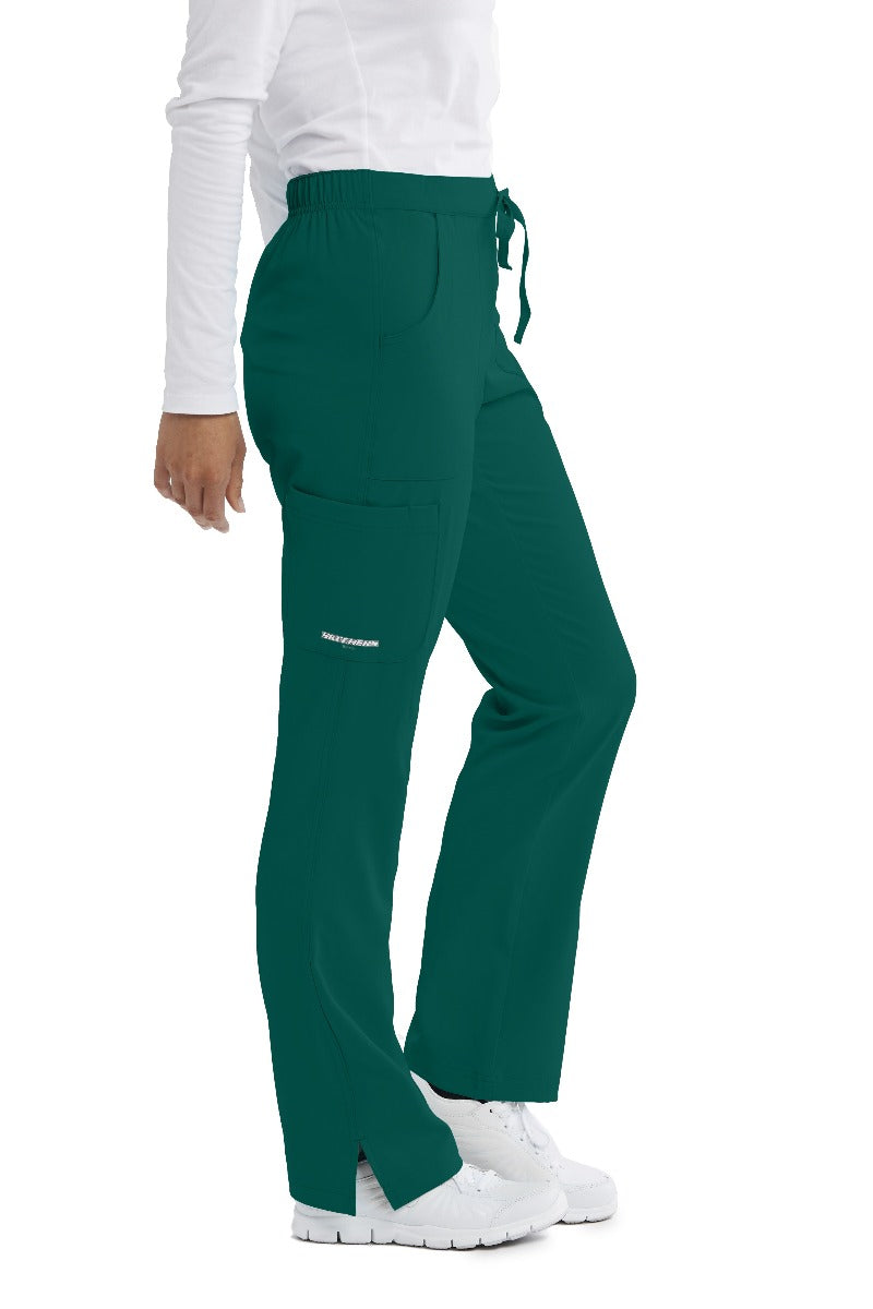 SKECHERS RELIANCE 3-POCKET FLAT FRONT PANTS  | Hunter Green