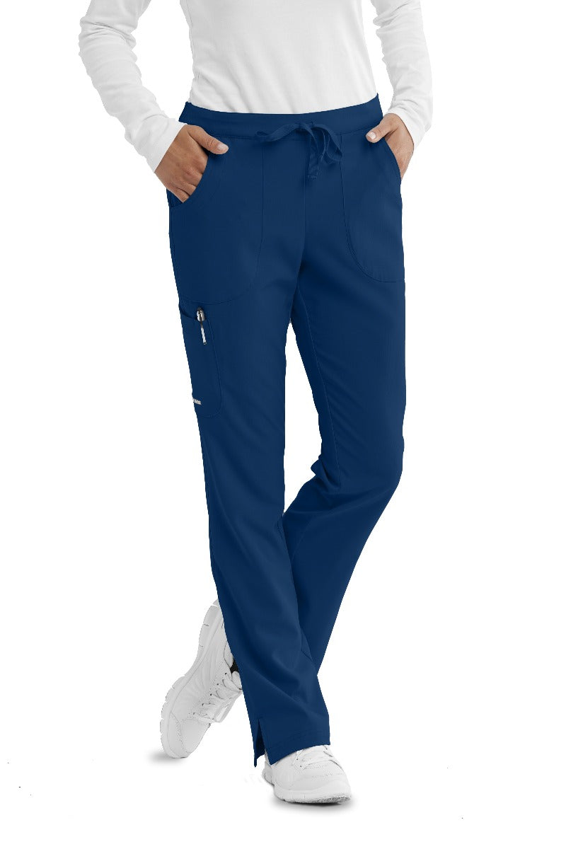 SKECHERS RELIANCE 3-POCKET FLAT FRONT PANTS  | NAVY