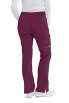 SKECHERS RELIANCE 3-POCKET FLAT FRONT PANTS  | Wine