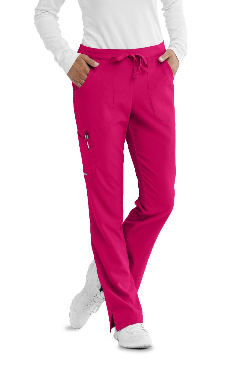 SKECHERS RELIANCE 3-POCKET FLAT FRONT PANTS  | VIBRANCE PINK