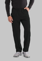 SKECHERS MALE STRUCTURE 4 POCKET ELASTIC WAISTBAND PANT | BLACK