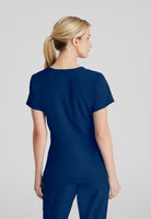 SKECHERS FEMALE RELIANCE 3-POCKET WRAP EFFECT TOP | NAVY